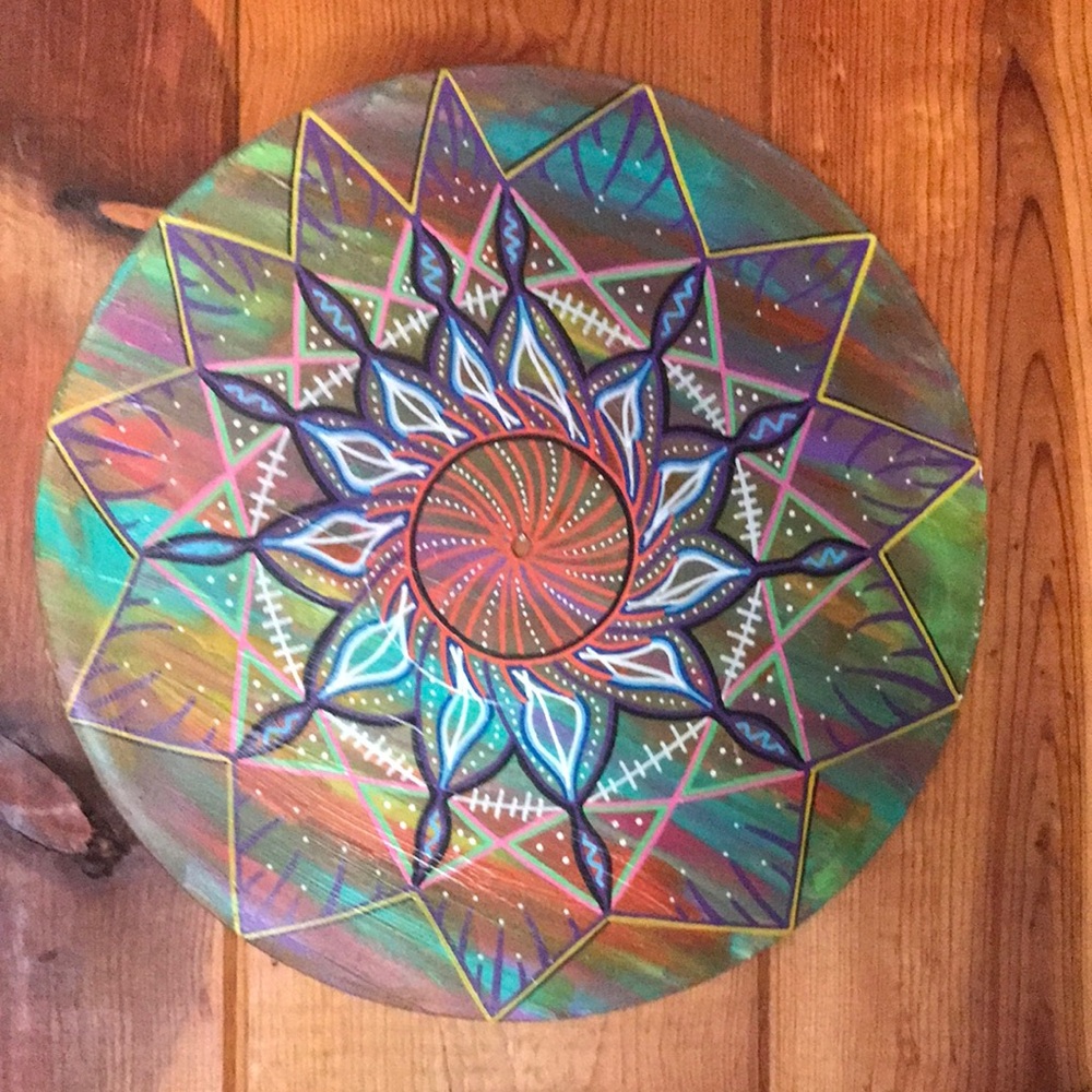 Colorful Mandala Wall Art